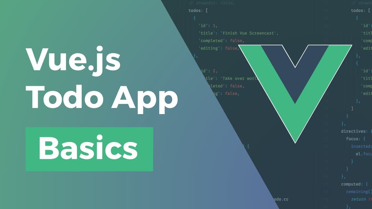 Making a simple TODO single page web app using VueJS.